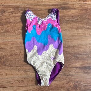 GK birthday!  Ice Cream Leotard childs medium